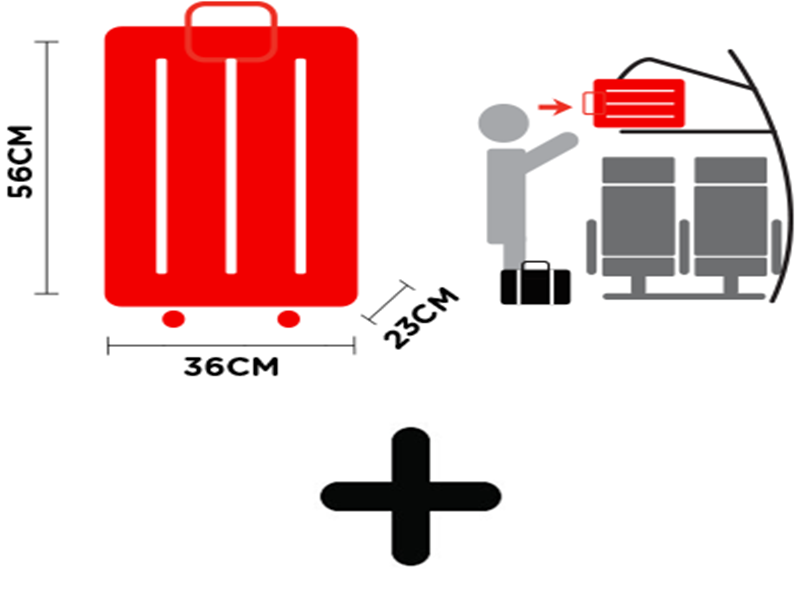 kích thước hành lý xách tay của hãng hàng không