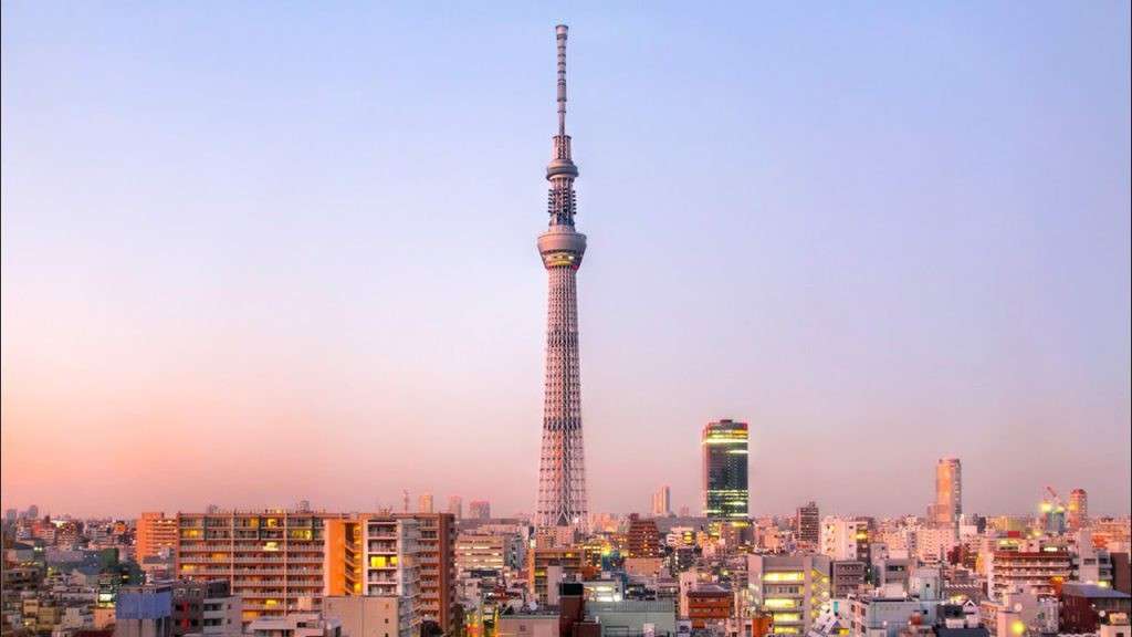 Tháp truyền hình Tokyo Sky tree Tower